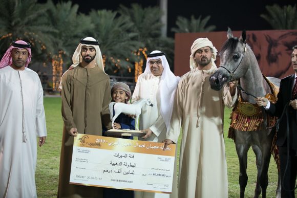 دي شيهانه (اف اي الرشيم x دي شهلا) مربط دبي.