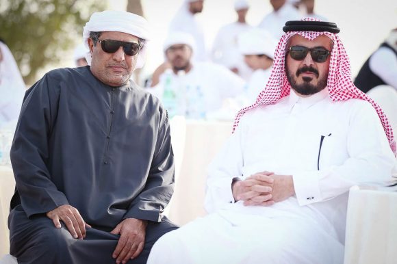 الشيخ عبدالله ال ثاني مع عصام عبدالله