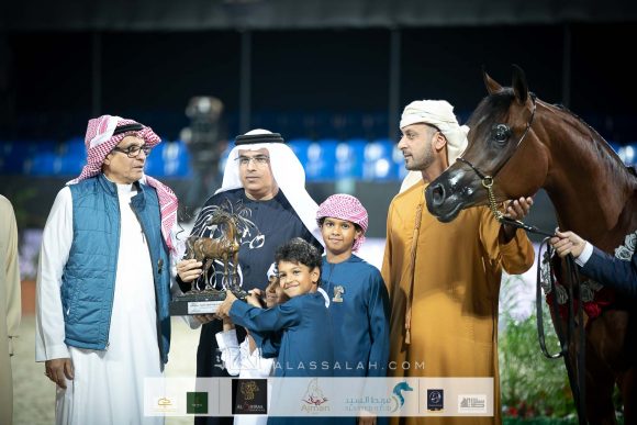 دي سينية (اف ايه الرشيم x رويال أميرة) مربط دبي.

