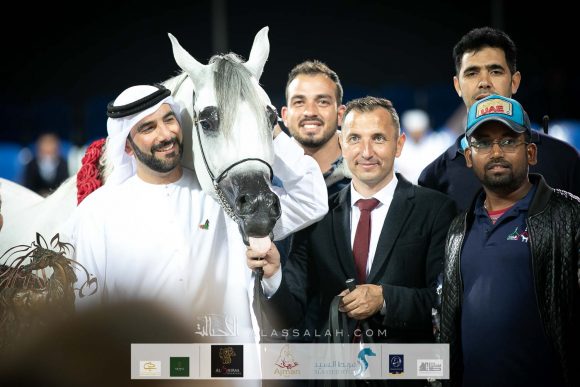 إي اس شيخة (اس ام ايه ماجيك وان x ماجيستي) الشيخ عبدالله بن ماجد القاسمي.
