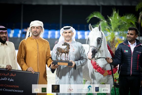 الأريام بارع (البلال x الأريام بلقيس) مربط الأريام.
