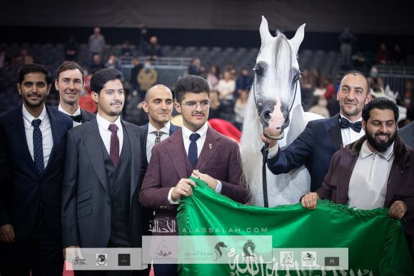  إي اس حرير (ع ج دينار x تي اف ماغنومس ماجيك) مربط أكمل- السعودية