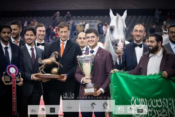  إي اس حرير (ع ج دينار x تي اف ماغنومس ماجيك) مربط أكمل- السعودية