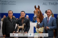 أشقر أكمل يحقق برونزية أمهار السنة في بطولة كأس كل الأمم للخيل العربية 2024