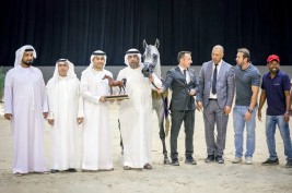 خيول عبد الله القاسمي ومربط عجمان تتألق في ختام “بطولة العرب لمُربّي الخيول”