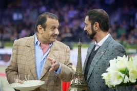 “الخالدية” و “عجمان” يعتليان بطولة العالم بالبلاتينيوم