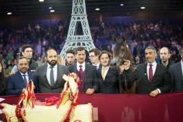 “الشقب” يتسيد جائزة أفضل فحل منتج للسنة السادسة ويحصد ذهب الأفحل وبرونز المهرات عمر السنة ببطولة العالم