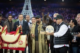 الصقران بفارق النقطة يخطف ذهب المهرات ويسجل أول لقب عالمي لدولة الكويت بباريس ٢٠١٤