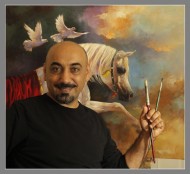 الفنان علي المعمار: أجمل لوحاتي عن الخيل لم تنجز بعد