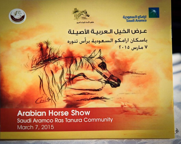 «ارامكو» ترعى عرض جمال الخيل العربية الأصيلة برأس تنورة – صور