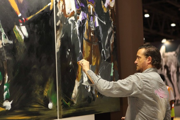 ARTISTS unveil WORKS CAPTURING ELEGANCE AND majesty OF HORSES AT DUBAI INTERNATIONAL HORSE FAIR