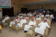 مركز الملك عبدالعزيز يقيم  محاضرة عن مغص الخيل في مديرية الزراعة بمحافظة الخرج