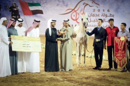 مقتطفات من بطولة عجمان للخيول العربية الأصيلة ٢٠١٦
