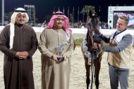 بنت الريح» لمربط عذبه تحقق الفضة في «دولية الكويت» ٢٠١٦ لجمال الخيل العربية