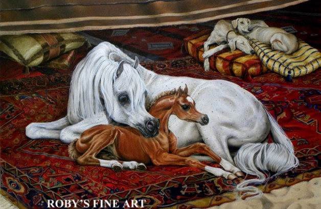 دراسة: الأفراس المستقبلة لبويضات من أفراس أخرى تنقل بعض صفاتها للمهور المولودة!