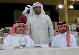 رئيس منظمة الجواد العربي يشيد بمستوى الجياد في بطولة (فيصل بن حمد) لجمال الخيل العربية بالبحرين