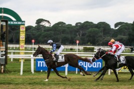 منتصر الخالدية العائد لمربط عذبة يحقق أنتصارة الثالث  في سجلة السباقي