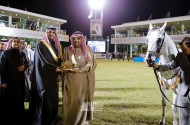 «عذبه» يستخوذ على الذهب للخيل السعودية الأصل والمنشأ في مهرجان الأمير سلطان العالمي للجواد العربي ٢٠١٧