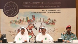 650 شركة من 40 دولة تشارك في الدورة 15 لمعرض أبوظبي الدولي للصيد والفروسية