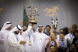 صور مقتطفة من اليوم الختامي لبطولة دبي الدولية للجواد العربي ٢٠١٨