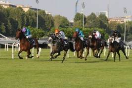 “فزاع الخالدية” يتوج بكأس رئيس دولة الامارات للخيول العربية في ايطاليا بزمن قياسي