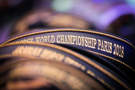 صور مقتطفة من اليوم الختامي لبطولة العالم باريس ٢٠١٨ لجمال الخيل العربية الأصيلة