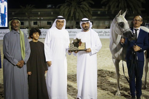 «اليكسير اوف شنجهاي» من «البداير» تنتزع ذهب بطولة الإمارات الوطنية للأفراس بجدارة
