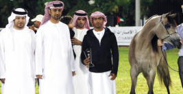 عمار النعيمي يشهد ختام بطولة الإمارات لجمال الخيول