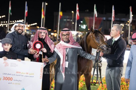 صور مقتطفة من اليوم الأول من بطولة الشرقية 2019 لجمال الخيل العربية الأصيلة
