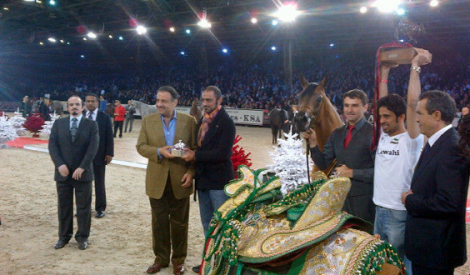 النتائج النهائية لبطولة كأس العالم للخيل العربية الأصيلة باريس ٢٠١١