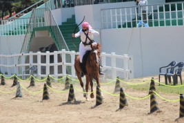 فريق سعودي يحقق الميدالية البرونزية في بطولة العالم للرماية بالقوس من على ظهر الخيل