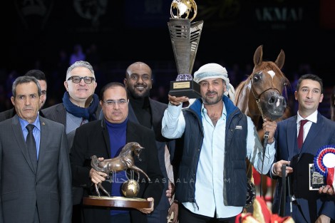 النتائج النهائية بالصور لبطولة العالم باريس 2019 لجمال الخيل العربية