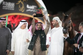 صور مقتطفة من اليوم الختامي من بطولة الفجيرة ٢٠١٩ للخيل العربية