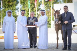 ذهبيتان وفضية وبرونزيتان لمربط عجمان في بطولة أبوظبي الدولية 2020