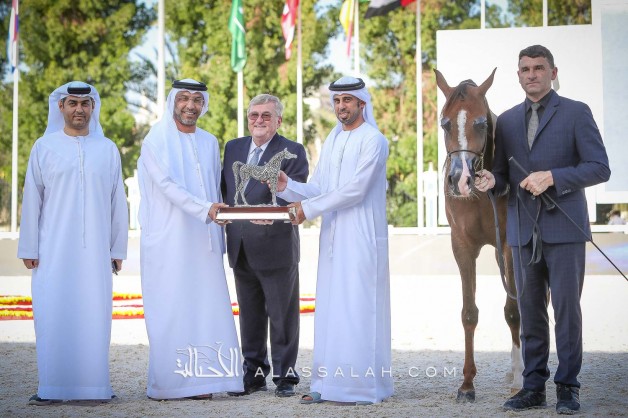 ذهبيتان وفضية وبرونزيتان لمربط عجمان في بطولة أبوظبي الدولية 2020