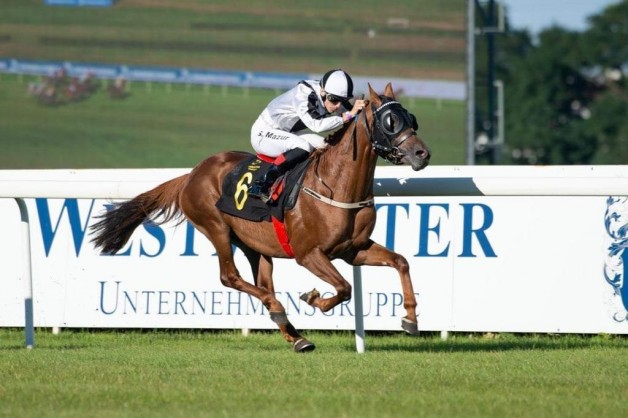 “حازم” يهدي إسطبلات الخالدية لقب كأس الوثبة في وارسو