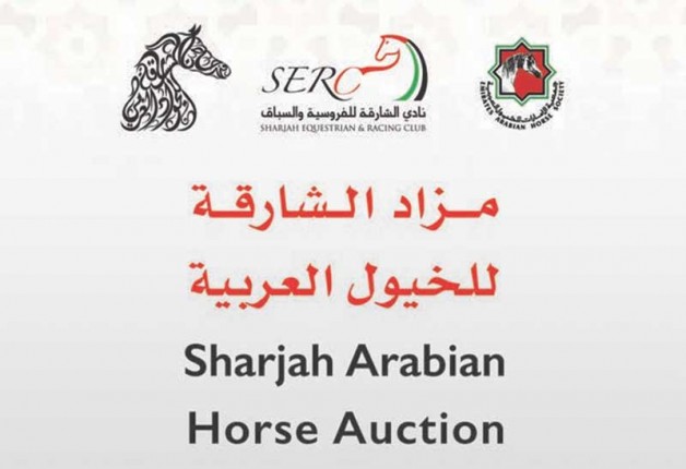 قائمة مزاد الشارقة للخيول العربية تحتوي 75 خيلاً وتقام في 17 اكتوبر المقبل