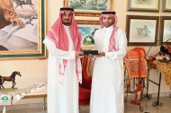 مركز الملك عبدالعزيز للخيل العربية الأصيلة يستقبل الرئيس التنفيذي لنادي الإبل بهدف تبادل الخبرات