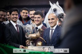 “إي اس حرير” لمربط أكمل يحقق الذهب ويحلق عالياً في منافسات بطولة العالم باريس 2021