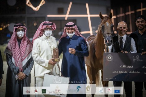 نتائج اليوم الثالث بالصور لبطولة “عبيه2022” ضمن المهرجان السعودي للجواد العربي