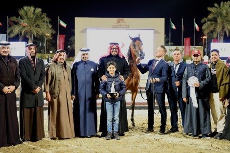 النتائج النهائية لبطولة الكويت الدولية التاسعة لجمال الخيل العربية 2022
