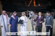 فلك الشقب تحصد فضية المهرات في بطولة كتارا الدولية “تايتل شو” 2022 لجمال الخيل العربية