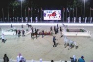 زايد بن حمد يتوج الفائزين في ختام دولية أبوظبي لجمال الخيل 2022