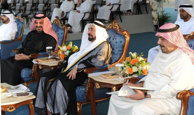 سلطان القاسمي يشهد مهرجان الشارقة للجواد العربي