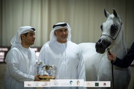 صور مقتطفة من اليوم الأول من بطولة الإمارات ٢٠٢٢ الوطنية للخيل العربية