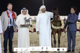 4 ألقاب من الذهب والفضة والبرونز لمربط دبي بمهرجان الشارقة كلباء الرابع للجواد العربي 2022
