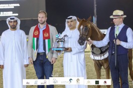 فضية وبرونزيتان لإسطبلات الأريام في ختام مهرجان كلباء للجواد العربي 2022