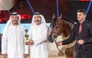 ذهبية وفضية لمربط عجمان في بطولة الفجيرة الدولية 2022 للخيل العربية