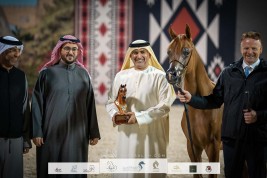 نتائج اليوم الثاني لبطولة عجمان للخيل العربية 2023 