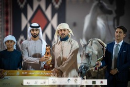 ذهبية وفضيتان لمربط دبي في بطولة عجمان للخيل العربية الأصيلة 2023 